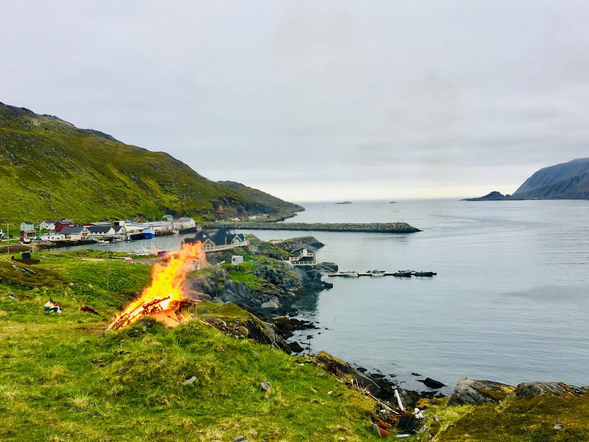 Cape Marina Lodge Skarsvåg Buitenkant foto